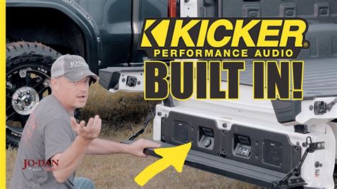 kicker tailgate speaker gmc install manual
